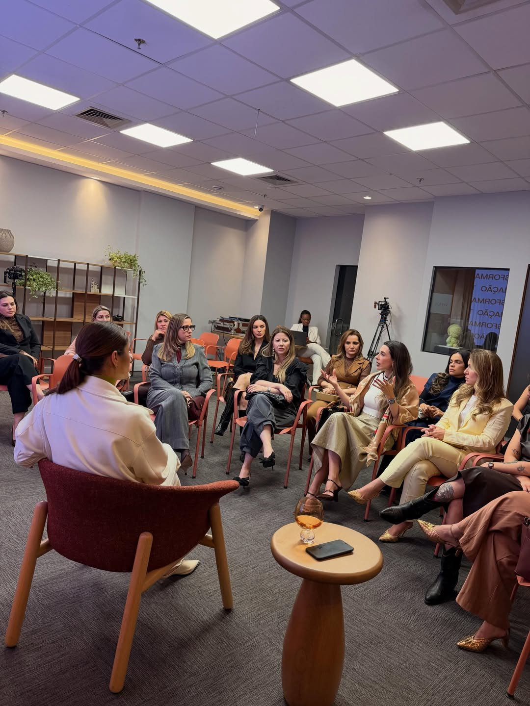 Plateia durante o evento
